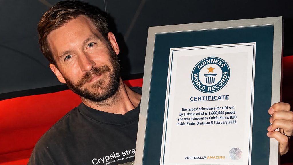 Calvin Harris, Guinness Dünya Rekorları’na Girdi- Radyo ki